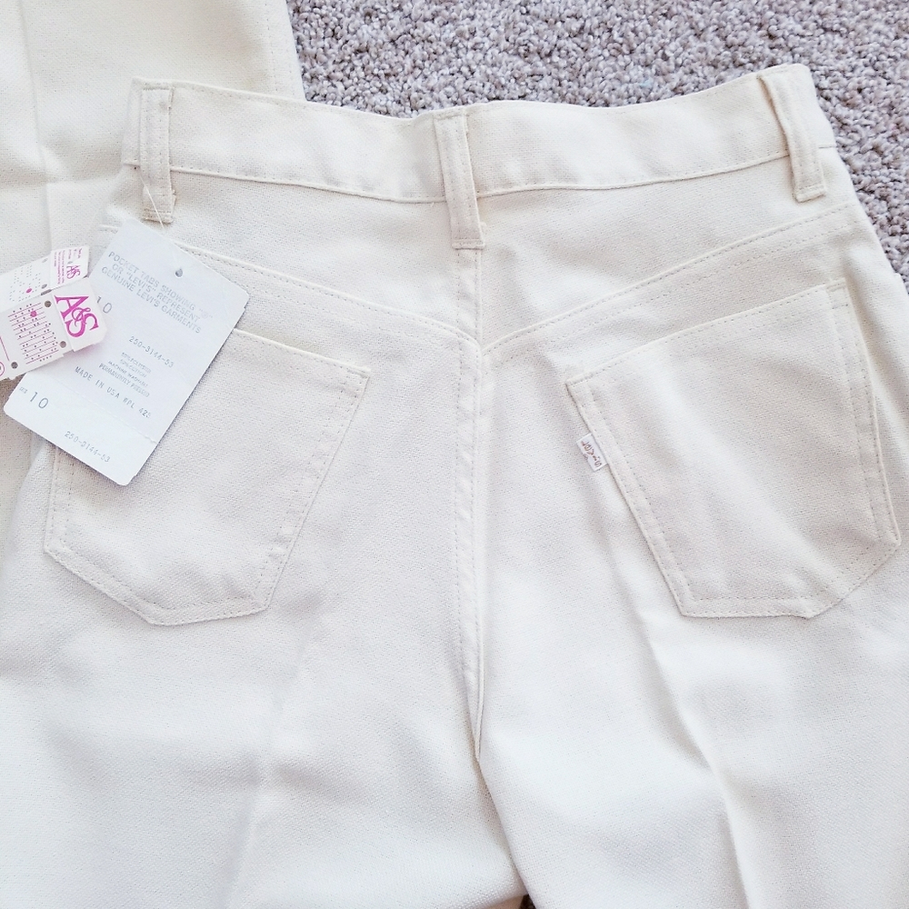 ❤NWT❤ AUTHENTIC 1974 LEVI'S SLACKS - Picture 5 of 16